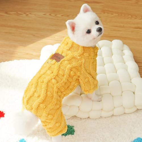 Warmer Fleece-Overall für Haustiere - Verdicktes Winteroutfit mit Leinenbefestigung für Katzen und kleine Hunde Warmer Fleece-Overall für Haustiere - Verdicktes Winteroutfit mit Leinenbefestigung für Katzen und kleine Hunde von XINGNIAO
