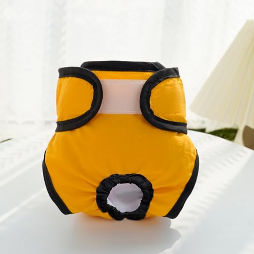 Windeln für weibliche Hunde - Wiederverwendbare waschbare Haustier-Periodenhose mit auslaufsicherem Design, Verstellbarer Taille für den Wärmezyklus von XINGNIAO