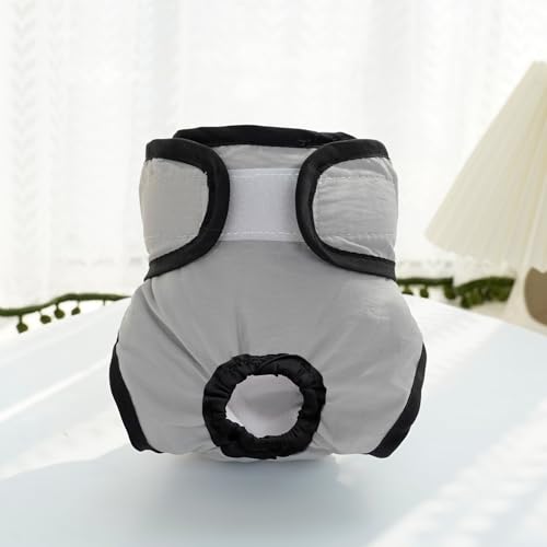 Windeln für weibliche Hunde - Wiederverwendbare waschbare Haustier-Periodenhose mit auslaufsicherem Design, Verstellbarer Taille für den Wärmezyklus von XINGNIAO