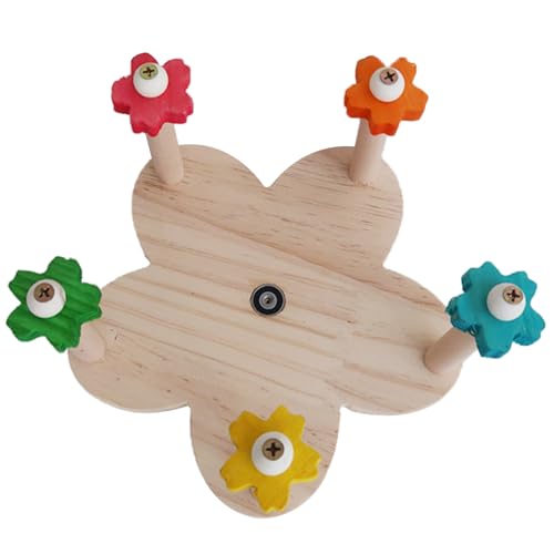 XINYIN Haustier Wellensittiche Käfig Futterspender Spielzeug Für Mehrere Vögel Rotierendes Training Buntes Rad Für Kleine Vögel Zur Käfigdekoration Vogel Puzzle Spielzeug Für Papageien Sittiche XINYIN Haustier Wellensittiche Käfig Futterspender Spielzeug Für Mehrere Vögel Rotierendes Training Buntes Rad Für Kleine Vögel Zur Käfigdekoration Vogel Puzzle Spielzeug Für Papageien Sittiche von XINYIN