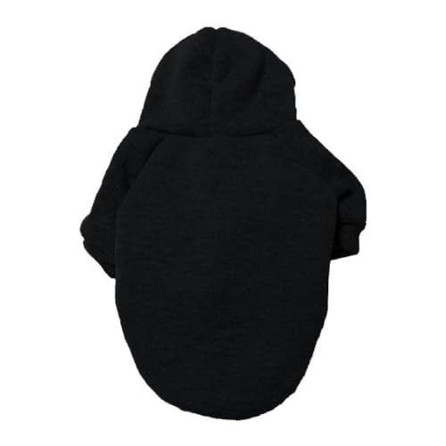 Winterkleidung für Hunde, einfarbig, Sweatshirts, mit Kapuze, Sport, Mantel, warm, Kleidung für kleine, mittelgroße und große Hunde, Katzenkapuzen-Sweatshirt für kleine Hunde Winterkleidung für Hunde, einfarbig, Sweatshirts, mit Kapuze, Sport, Mantel, warm, Kleidung für kleine, mittelgroße und große Hunde, Katzenkapuzen-Sweatshirt für kleine Hunde von XINYIN