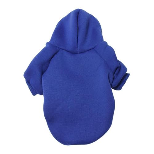 Winterkleidung für Hunde, einfarbig, Sweatshirts, mit Kapuze, Sport, Mantel, warm, Kleidung für kleine, mittelgroße und große Hunde, Katzenkapuzen-Sweatshirt für kleine Hunde Winterkleidung für Hunde, einfarbig, Sweatshirts, mit Kapuze, Sport, Mantel, warm, Kleidung für kleine, mittelgroße und große Hunde, Katzenkapuzen-Sweatshirt für kleine Hunde von XINYIN