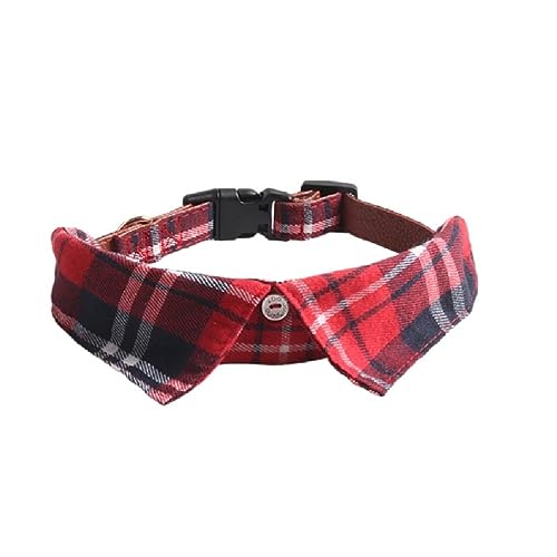XINYIN Brauthalsband für Welpen, kariert, für kleine und mittelgroße Hunde, schottisches Halsband für Hunde und Katzen, Brautkostüme, Hundehalsband für kleine Hunde XINYIN Brauthalsband für Welpen, kariert, für kleine und mittelgroße Hunde, schottisches Halsband für Hunde und Katzen, Brautkostüme, Hundehalsband für kleine Hunde von XINYIN