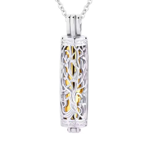 XINYIN Gedenkurnen-Urnen-Schmuck, Haustier-Asche-Halskette, kreativer Haustier-Urnen-Schmuck, Urnen-Halskette, Edelstahl, Einäscherungshalskette XINYIN Gedenkurnen-Urnen-Schmuck, Haustier-Asche-Halskette, kreativer Haustier-Urnen-Schmuck, Urnen-Halskette, Edelstahl, Einäscherungshalskette von XINYIN