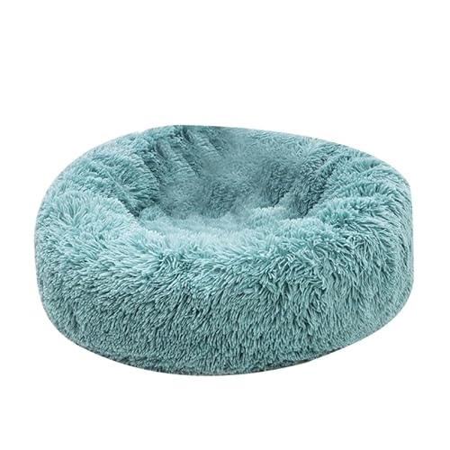 XINYIN Hundebett, bequem, rund, kuschelig, warm, handgefertigt, Katzenbett, weich, für kleine Hunde, verschiedene Farben, wasserdicht, warm, Winter, Bett für Haustiere von XINYIN