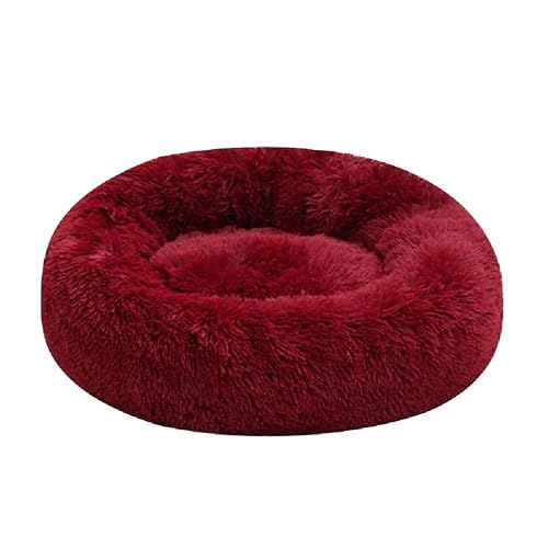XINYIN Hundebett, bequem, rund, kuschelig, warm, handgefertigt, Katzenbett, weich, für kleine Hunde, verschiedene Farben, wasserdicht, warm, Winter, Bett für Haustiere XINYIN Hundebett, bequem, rund, kuschelig, warm, handgefertigt, Katzenbett, weich, für kleine Hunde, verschiedene Farben, wasserdicht, warm, Winter, Bett für Haustiere von XINYIN