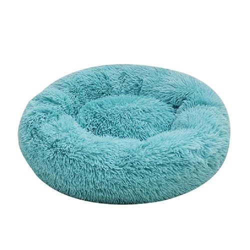 XINYIN Hundebett, bequem, rund, kuschelig, warm, handgefertigt, Katzenbett, weich, für kleine Hunde, verschiedene Farben, wasserdicht, warm, Winter, Bett für Haustiere von XINYIN