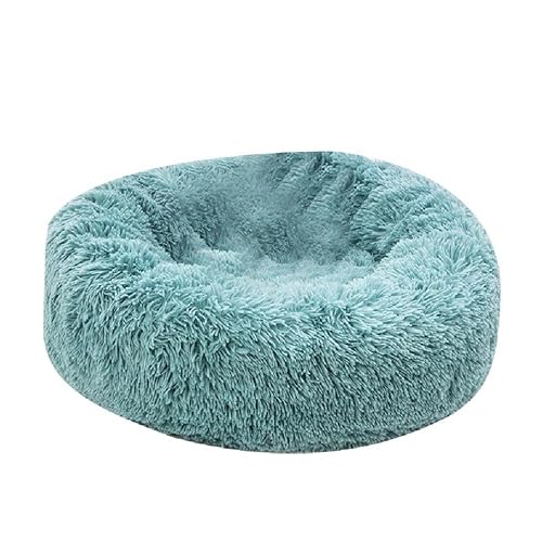 XINYIN Hundebett, bequem, rund, kuschelig, warm, handgefertigt, Katzenbett, weich, für kleine Hunde, verschiedene Farben, wasserdicht, warm, Winter, Bett für Haustiere von XINYIN