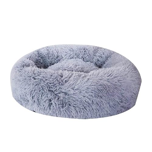 XINYIN Hundebett für kleine Hunde, Katzenbett, rund, voluminös, kuschelig, Matratze aus weichem Fell, Kissen für Katzen, mehrere Größen, rund XINYIN Hundebett für kleine Hunde, Katzenbett, rund, voluminös, kuschelig, Matratze aus weichem Fell, Kissen für Katzen, mehrere Größen, rund von XINYIN