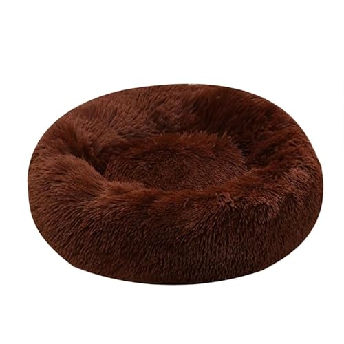 XINYIN Hundebett für kleine Hunde, Katzenbett, rund, voluminös, kuschelig, Matratze aus weichem Fell, Kissen für Katzen, mehrere Größen, rund XINYIN Hundebett für kleine Hunde, Katzenbett, rund, voluminös, kuschelig, Matratze aus weichem Fell, Kissen für Katzen, mehrere Größen, rund von XINYIN