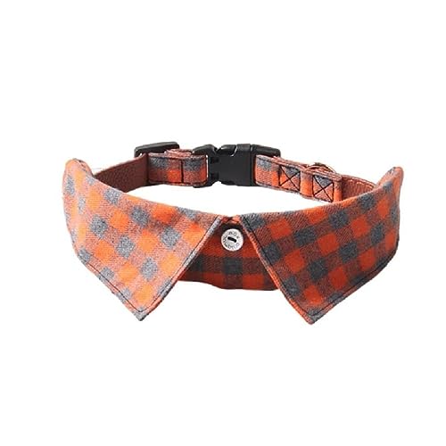 XINYIN Hundehalsband, kariert, für kleine und mittelgroße Hunde, für Mädchen, schottisches Halsband für Hunde und Katzen, Halskette, Brautschmuck, Halstuch für Hunde XINYIN Hundehalsband, kariert, für kleine und mittelgroße Hunde, für Mädchen, schottisches Halsband für Hunde und Katzen, Halskette, Brautschmuck, Halstuch für Hunde von XINYIN