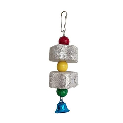 XINYIN Kauspielzeug Papageien Mineralstein Papageien Schnäbel Bissen Bissspielzeug Beständige Nymphensittiche Hängende Molarspielzeug für Vögel Kauen Spielzeug XINYIN Kauspielzeug Papageien Mineralstein Papageien Schnäbel Bissen Bissspielzeug Beständige Nymphensittiche Hängende Molarspielzeug für Vögel Kauen Spielzeug von XINYIN