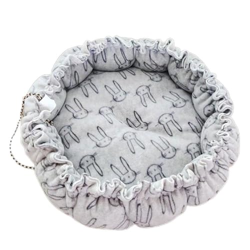 XINYIN Tiefes und warmes Bett im Winter für Katzen, kleines Hundebett, Hundehütte, Nest für Welpen, winddicht, mit Kordelzug, entworfen für Haus, Schlafplatz für Hunde im Freien XINYIN Tiefes und warmes Bett im Winter für Katzen, kleines Hundebett, Hundehütte, Nest für Welpen, winddicht, mit Kordelzug, entworfen für Haus, Schlafplatz für Hunde im Freien von XINYIN