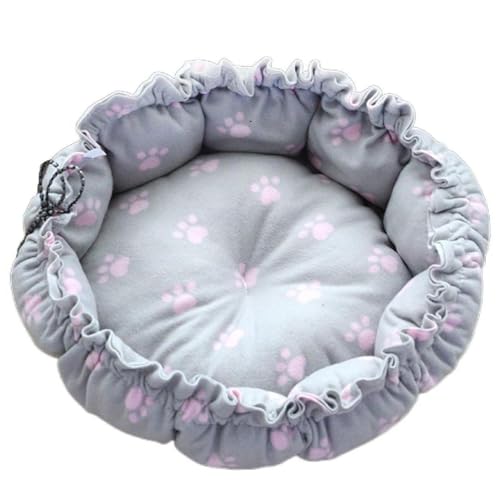 XINYIN Tiefes und warmes Bett im Winter für Katzen, kleines Hundebett, Hundehütte, Nest für Welpen, winddicht, mit Kordelzug, entworfen für Haus, Schlafplatz für Hunde im Freien XINYIN Tiefes und warmes Bett im Winter für Katzen, kleines Hundebett, Hundehütte, Nest für Welpen, winddicht, mit Kordelzug, entworfen für Haus, Schlafplatz für Hunde im Freien von XINYIN