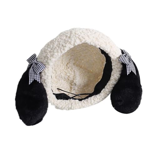 Modischer Hundeohrenhut zeigt Ihre persönlichen Vorlieben und ist ein vielseitiges Accessoire für jedes Outfit. Weiche und bequeme Mütze von XINgjyxzk