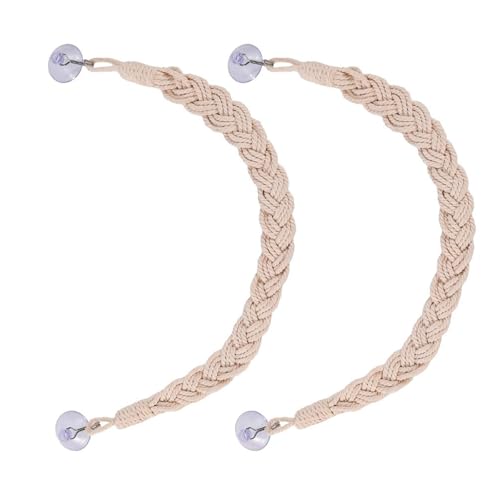 2er-Pack Haustier-Anreicherungsspielzeug, langlebig, Haustier-Kletterseil, Reptilien, Kletterseil für Einsiedler, Haustiergehege 2er-Pack Haustier-Anreicherungsspielzeug, langlebig, Haustier-Kletterseil, Reptilien, Kletterseil für Einsiedler, Haustiergehege von XITEA