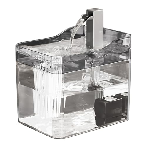 Automatischer Wasserbrunnenspender für Hunde und Katzen, Wasserspender für Hunde, Trinker, Futternapf, Behälter, Wasserfütterungszubehör Automatischer Wasserbrunnenspender für Hunde und Katzen, Wasserspender für Hunde, Trinker, Futternapf, Behälter, Wasserfütterungszubehör von XITEA