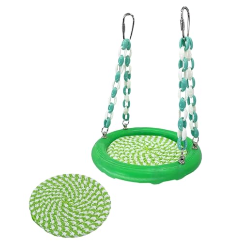 Funktionelle Hängematte Training Klettern Spielzeug ideal für Hamster, Vögel, Papageien, ein Muss für Haustierkäfige und lustige Bereiche von XITEA