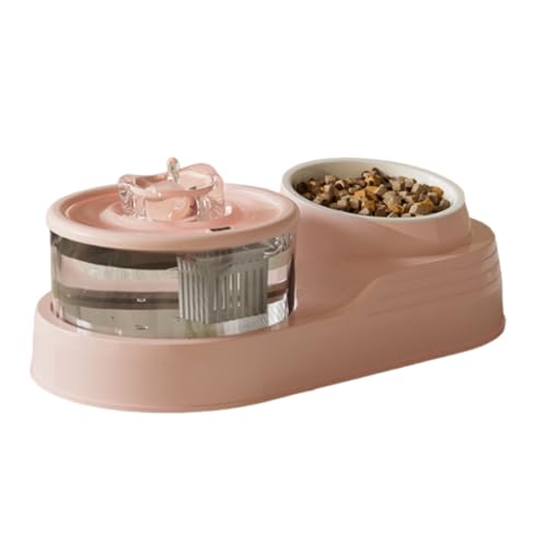 Hund Katzen Wasserspender Automatisches Futterspender Set Kleintier Automatischer Napfspender für Zuhause oder Reisen Hund Katzen Wasserspender Automatisches Futterspender Set Kleintier Automatischer Napfspender für Zuhause oder Reisen von XITEA