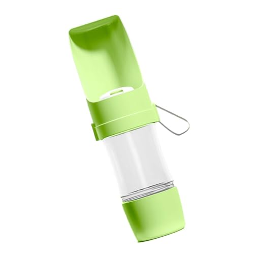 Hund Wasserflasche 2 in 1 Haustier Futterspender für Hunde Wasserspender Hund Reise Trinkflasche mit Wassernapf von XITEA