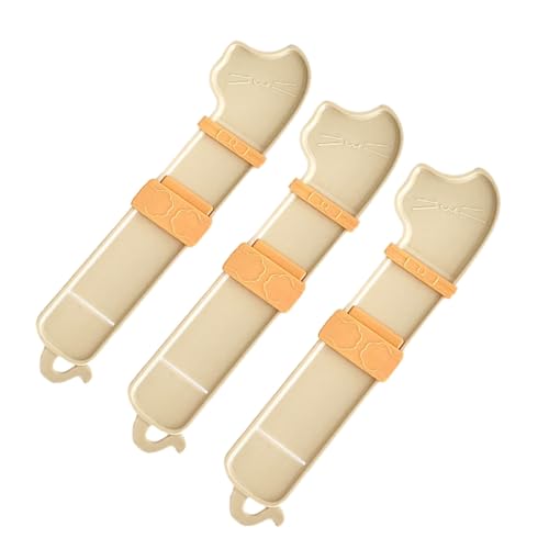 Katzen-Leckerli-Stick-Quetscher Set mit 3 Nassfutter-Fütterungen, Haustier-Leckerli-Quetscher, Futterspender für Haustiere Katzen-Leckerli-Stick-Quetscher Set mit 3 Nassfutter-Fütterungen, Haustier-Leckerli-Quetscher, Futterspender für Haustiere von XITEA