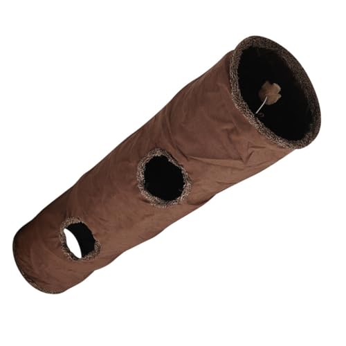 Katzentunnelschlauch Plüsch Faltbare Tunnel Spielzeug für Indoor Katzen Tunnel Frühling Versteckspiel Katzentunnelschlauch Plüsch Faltbare Tunnel Spielzeug für Indoor Katzen Tunnel Frühling Versteckspiel von XITEA