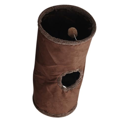 Katzentunnelschlauch Plüsch Faltbare Tunnel Spielzeug für Indoor Katzen Tunnel Frühling Versteckspiel Katzentunnelschlauch Plüsch Faltbare Tunnel Spielzeug für Indoor Katzen Tunnel Frühling Versteckspiel von XITEA