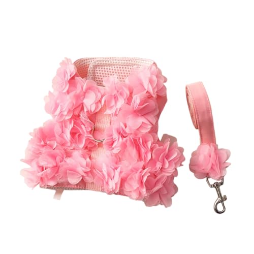 Kleines Hundekostüm, französisches Kleid, Haustiergeschirr, Spitze, Blumenrock, Kleidung, Hundekleid, Brustweste, Hundefotografieanzug von XITEA