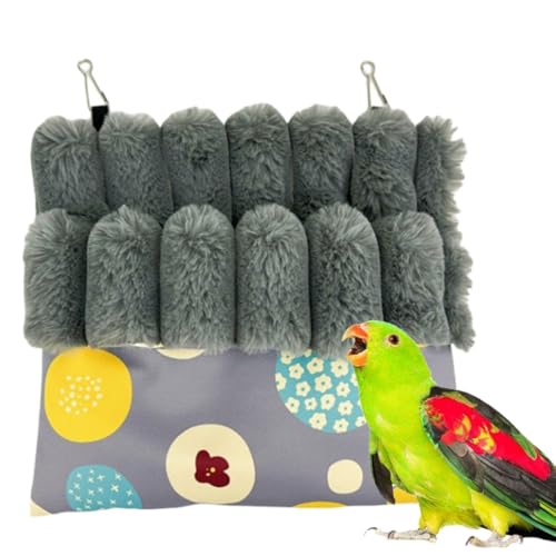 Papageienkäfig Nagetiere Hängematte Kaninchen Bett Haus Zubehör Kleintiere Frettchen Plüsch Nest Schlafen Warmes Bett Kleine Haustierartikel von XITEA