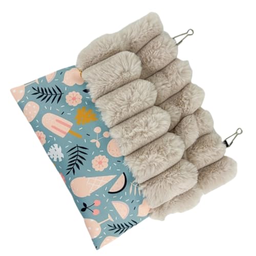 Papageienkäfig Nagetiere Hängematte Kaninchen Bett Haus Zubehör Kleintiere Frettchen Plüsch Nest Schlafen Warmes Bett Kleine Haustierartikel Papageienkäfig Nagetiere Hängematte Kaninchen Bett Haus Zubehör Kleintiere Frettchen Plüsch Nest Schlafen Warmes Bett Kleine Haustierartikel von XITEA