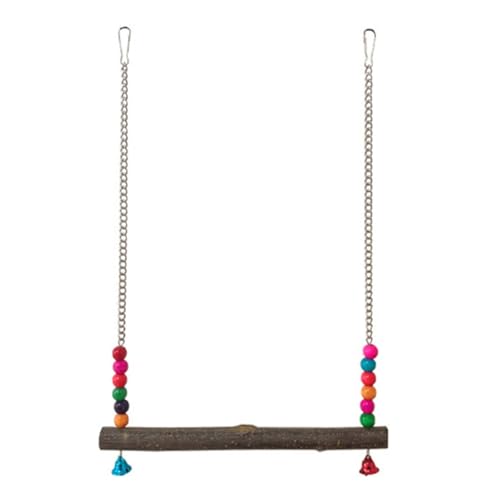 Pet Wellensittiche Käfig Sitzstange Ständer Schaukel Papageien Schaukel Hängespielzeug Käfig Holz Vogel Kletterseil Papageien Schaukel Pet Wellensittiche Käfig Sitzstange Ständer Schaukel Papageien Schaukel Hängespielzeug Käfig Holz Vogel Kletterseil Papageien Schaukel von XITEA