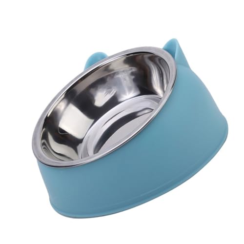 Rutschfeste Unterseite für Katzen, mit Nackenschutz, Wassernapf für Hunde, zum Füttern von Innenräumen, Trinknapf von XITEA