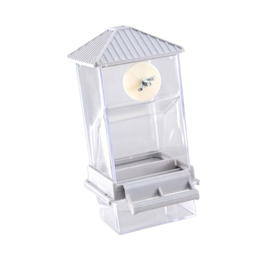 Sittiche Futterspender Container Box Automatischer Futterspender für kleine Papageien mit praktischem Nachfüllen und Mülltrennung Sittiche Futterspender Container Box Automatischer Futterspender für kleine Papageien mit praktischem Nachfüllen und Mülltrennung von XITEA