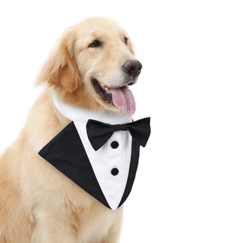 Sp-Handtuch für Katzen und Hunde, Hochzeit, Party, Halsband, Halsband mit Westernanzug für Welpen von XITEA