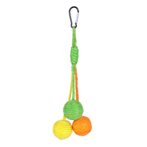 XITEA Fun and Safe Cat Sisal Sphere Toy for Teeth Tething Set Natural Sisal Sphere for Mental XITEA Fun and Safe Cat Sisal Sphere Toy for Teeth Tething Set Natural Sisal Sphere for Mental von XITEA