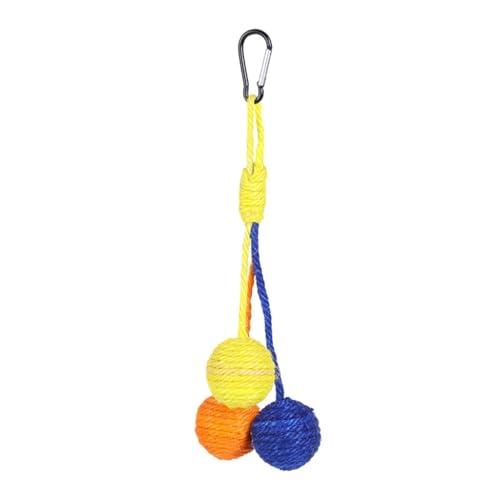 XITEA Fun and Safe Cat Sisal Sphere Toy for Teeth Tething Set Natural Sisal Sphere for Mental XITEA Fun and Safe Cat Sisal Sphere Toy for Teeth Tething Set Natural Sisal Sphere for Mental von XITEA