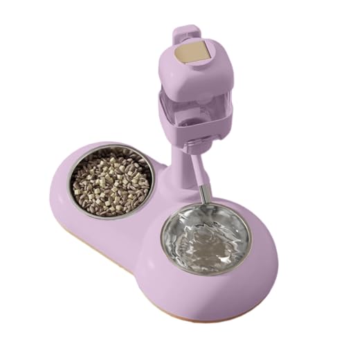 XITEA Futternapf für Hunde, Doppelnapf, höhenverstellbar, große Kapazität, 2-in-1, Haustier-Futterzubehör XITEA Futternapf für Hunde, Doppelnapf, höhenverstellbar, große Kapazität, 2-in-1, Haustier-Futterzubehör von XITEA