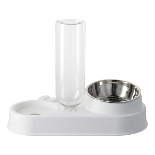 XITEA Hundenapf Automatische Katzen Futternapf 2 in 1 Tierfutter Futterspender mit automatischer Wasserflasche Schüssel Doppelnapf XITEA Hundenapf Automatische Katzen Futternapf 2 in 1 Tierfutter Futterspender mit automatischer Wasserflasche Schüssel Doppelnapf von XITEA
