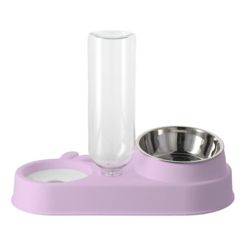 XITEA Hundenapf Automatische Katzen Futternapf 2 in 1 Tierfutter Futterspender mit automatischer Wasserflasche Schüssel Doppelnapf XITEA Hundenapf Automatische Katzen Futternapf 2 in 1 Tierfutter Futterspender mit automatischer Wasserflasche Schüssel Doppelnapf von XITEA