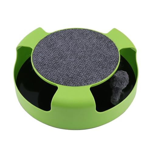 XITEA Interaktives Katzenspielzeug Maus mit Teasing Track Schaltungsspielzeug mit Kratzpad Multifunktionales Katzen Teasing Spielzeug XITEA Interaktives Katzenspielzeug Maus mit Teasing Track Schaltungsspielzeug mit Kratzpad Multifunktionales Katzen Teasing Spielzeug von XITEA