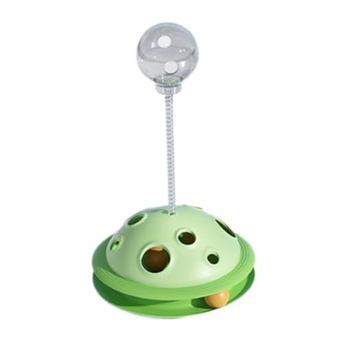 XITEA Interaktives Katzenspielzeug Slow Feeder mit Teasing Track Base Tischtennis Multifunktionales Katzenspielzeug XITEA Interaktives Katzenspielzeug Slow Feeder mit Teasing Track Base Tischtennis Multifunktionales Katzenspielzeug von XITEA