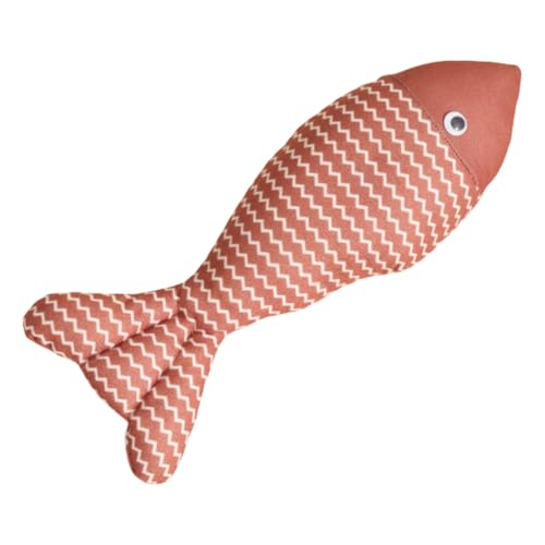 XITEA Interaktives Plüsch-Fisch-Katzenspielzeug, Zähneknirschspielzeug, Katzenspielzeug, entspannendes Spielzeug für Indoor-Spaß und Zahnhygiene XITEA Interaktives Plüsch-Fisch-Katzenspielzeug, Zähneknirschspielzeug, Katzenspielzeug, entspannendes Spielzeug für Indoor-Spaß und Zahnhygiene von XITEA