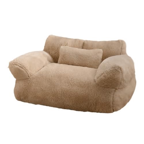 XITEA Katzenbett, Hundesofa, weich, beruhigt, Haustierbett, elegantes Plüsch-Schlafbett für drinnen und draußen XITEA Katzenbett, Hundesofa, weich, beruhigt, Haustierbett, elegantes Plüsch-Schlafbett für drinnen und draußen von XITEA