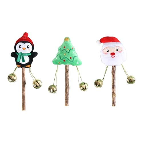 XITEA Kauspielzeug Natürlicher Teaser Stick Katzenminzzähne Stick Katzen Kauspielzeug Zähne Katzenminze Spielzeug Katzen Lecken Weihnachten 3PCS XITEA Kauspielzeug Natürlicher Teaser Stick Katzenminzzähne Stick Katzen Kauspielzeug Zähne Katzenminze Spielzeug Katzen Lecken Weihnachten 3PCS von XITEA
