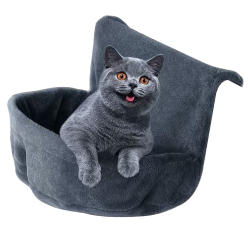 XITEA Luxuriöses Katzen-Hängemattenbett für Heizungen, großes Plüsch-Haustierbett, abnehmbar und waschbar, Katzen-Schlafruhe für kaltes Wetter XITEA Luxuriöses Katzen-Hängemattenbett für Heizungen, großes Plüsch-Haustierbett, abnehmbar und waschbar, Katzen-Schlafruhe für kaltes Wetter von XITEA