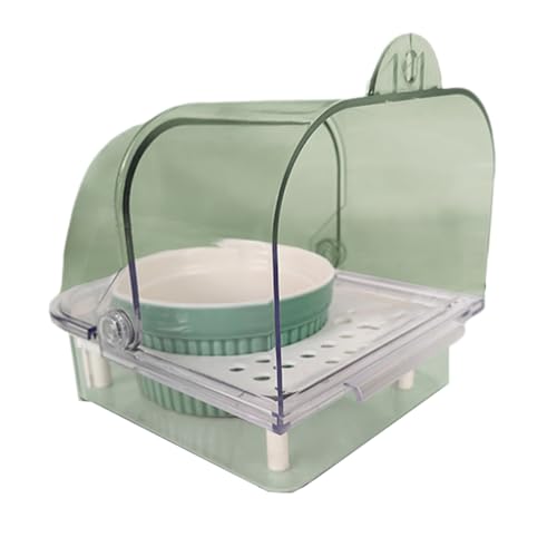 XITEA Papageien-Badewanne für Vögel, transparente Badewanne, große Kapazität, multifunktionale Badewanne XITEA Papageien-Badewanne für Vögel, transparente Badewanne, große Kapazität, multifunktionale Badewanne von XITEA