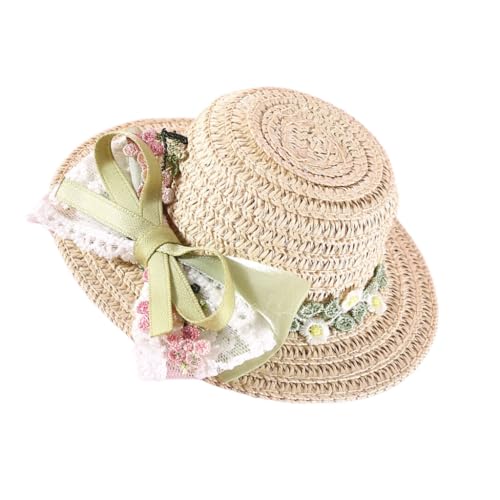 XITEA Welpen-Strohhut, Outdoor-Sonnenhaube, Kostüm, Spitzengürtel, Outdoor-Spitzengürtel mit bunter Spitzenfotografie XITEA Welpen-Strohhut, Outdoor-Sonnenhaube, Kostüm, Spitzengürtel, Outdoor-Spitzengürtel mit bunter Spitzenfotografie von XITEA