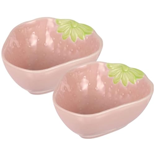 Hamster Keramikschale, 2pcs kleine Tiere Anti-Dreh-Futterwasserschale für Kaninchen Hamster Meerschweinchen Igel Eichhörnchen von XJKLBYQ