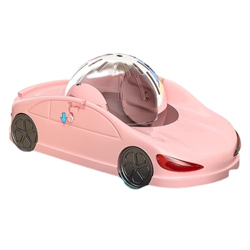 XJKLBYQ Hamsterauto, abnehmbare Cartoon -Safe -Hamster -Räder, Haustierlaufrad für Hamster, Frettchen & Tiere/11.6x6.5x5.5 von XJKLBYQ