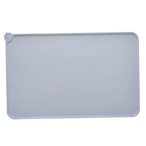 XJKLBYQ Haustier -Fütterungsmatte, absorbierende Hundematten, saubere Katzenschüsselmatte Vermeiden Sie Lecks für Lebensmittel und Wasserschale/19x12 Zoll von XJKLBYQ